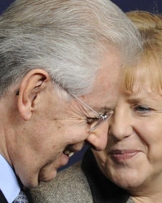 Monti + Merkel